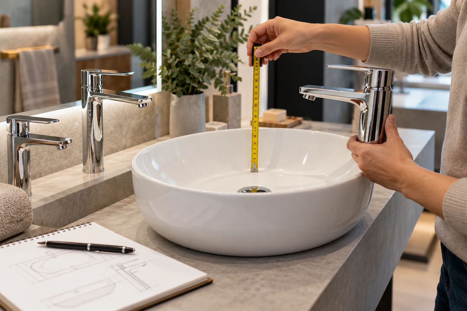 Как выбрать смеситель Grohe для раковины: размеры, монтаж и функции