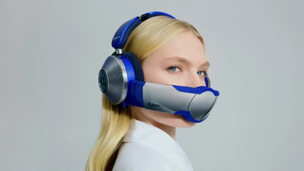 Навушники та вбудована маска для очищення повітря: Dyson анонсував найнеординарніший гаджет 2022 року