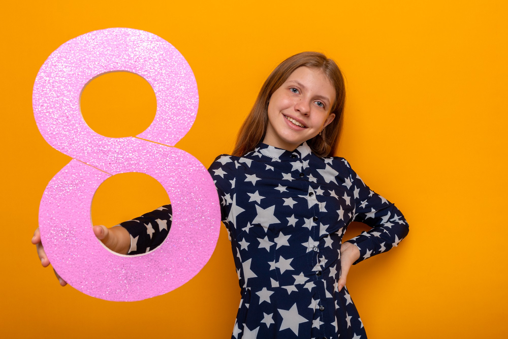 ТОП 50 поздравлений с Днём рождения доченьке 8 лет