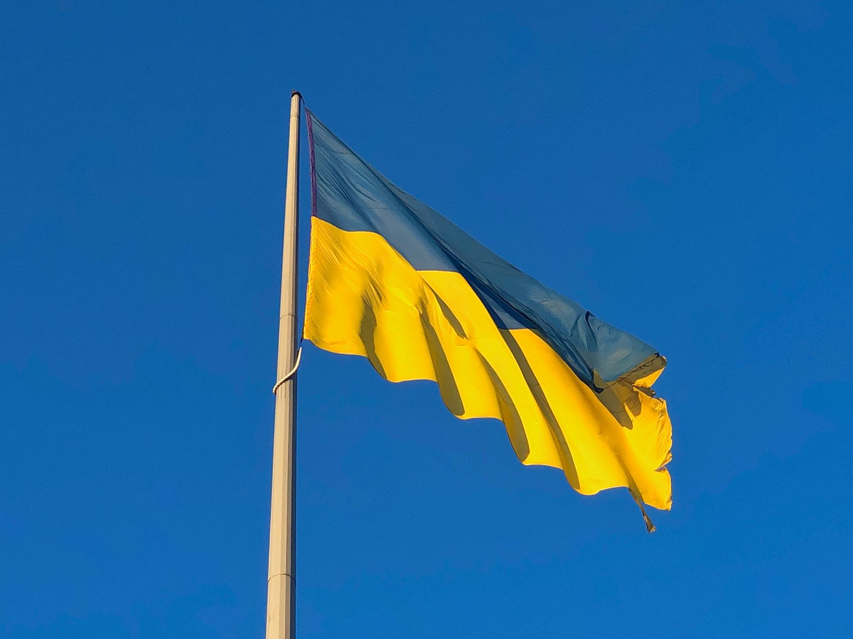 den-nezalezhnosti-ukrayiny-pryvitannya Привітання з Днем Незалежності України - прапор на тлі неба