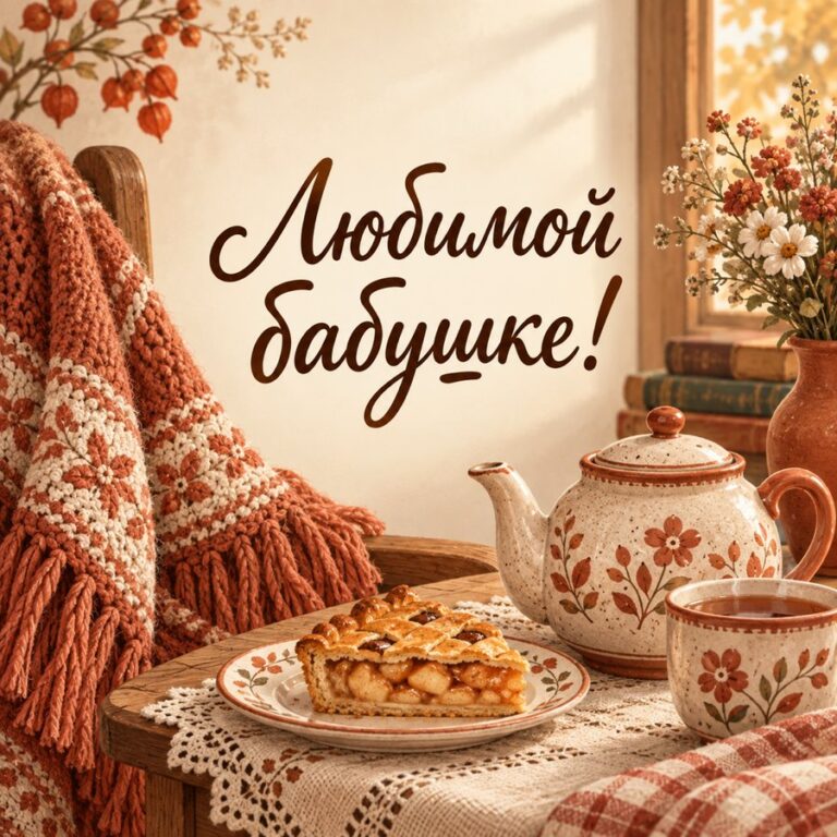 Любимой бабушке!