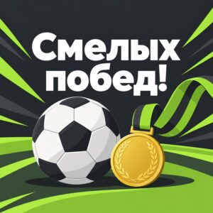 Смелых побед!