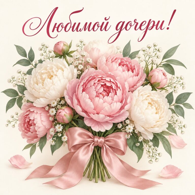 Любимой дочери!