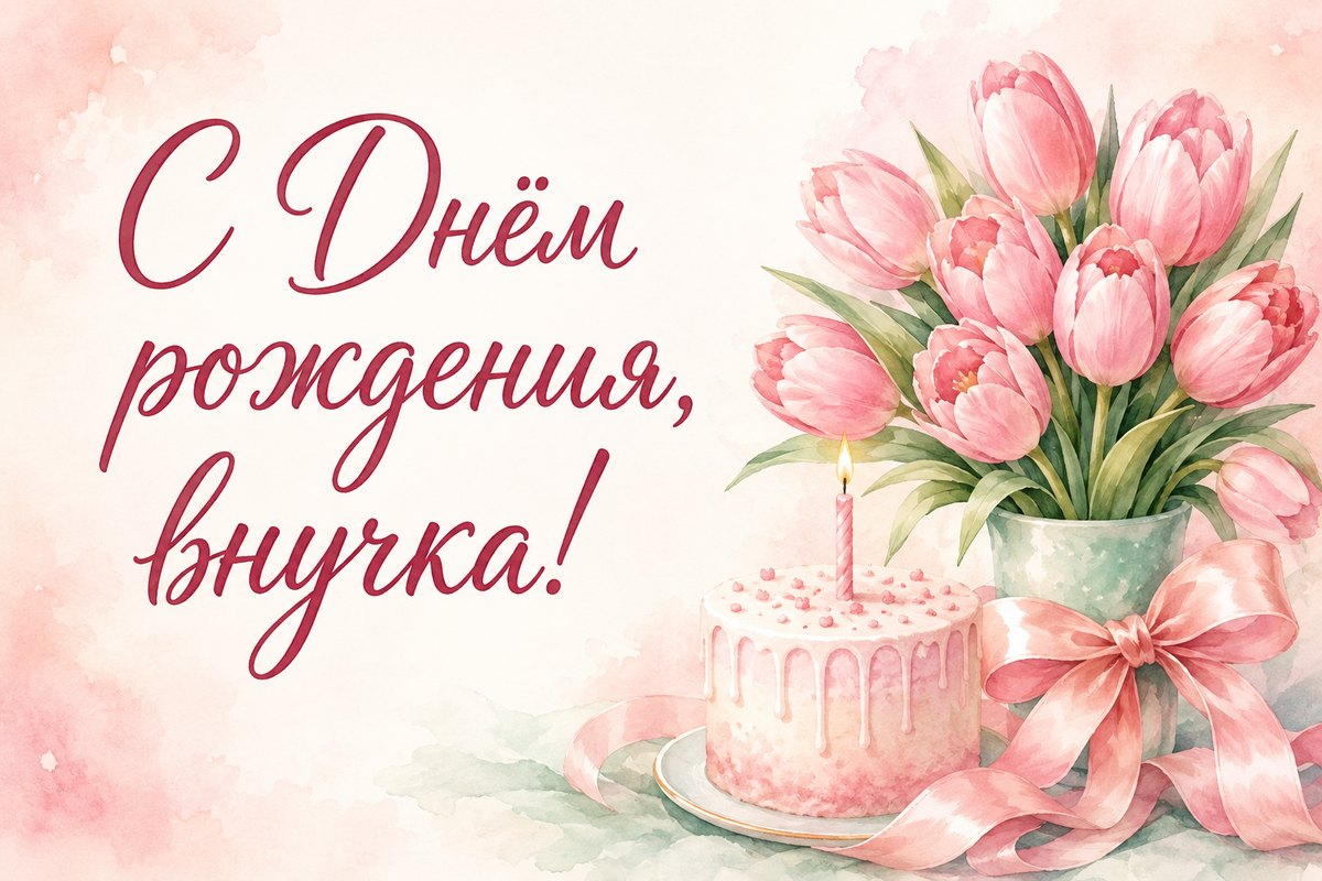 С Днём рождения, внучка! С Днём рождения, внучка!