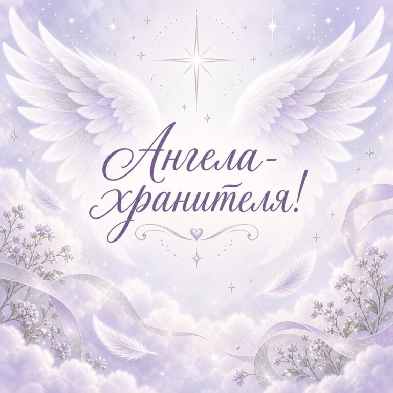 Ангела-хранителя!