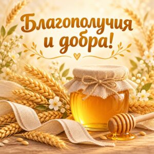 Благополучия и добра!