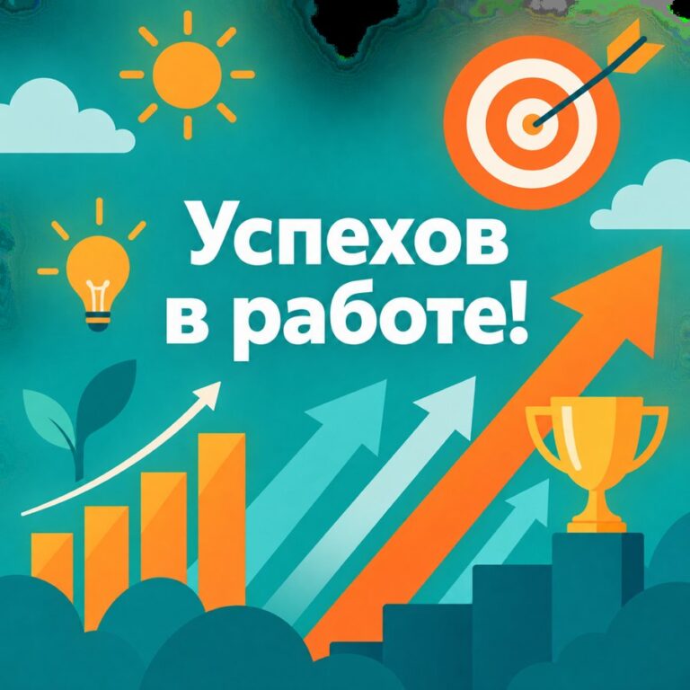 Успехов в работе!