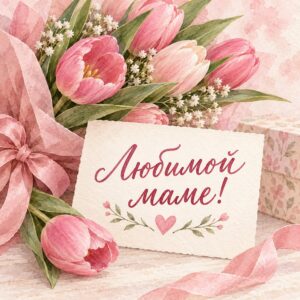 Любимой маме!