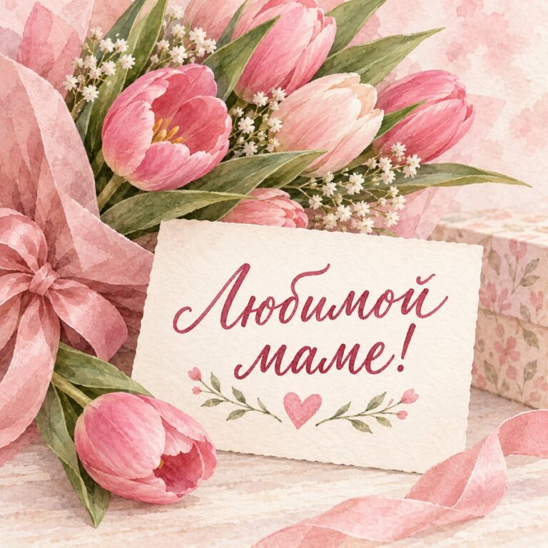 Любимой маме!