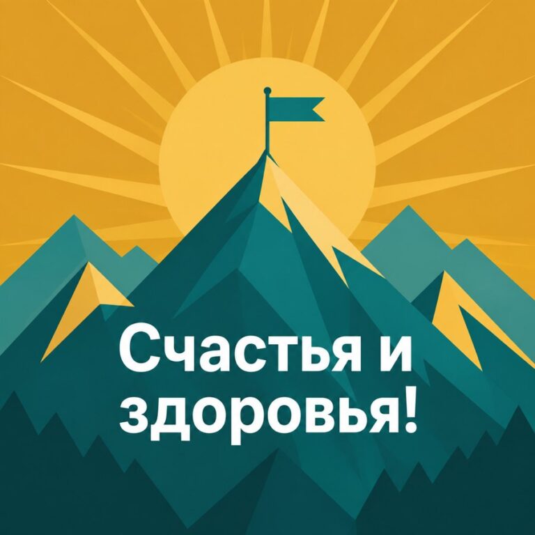 Счастья и здоровья!