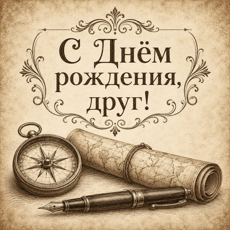 С Днём рождения, друг!