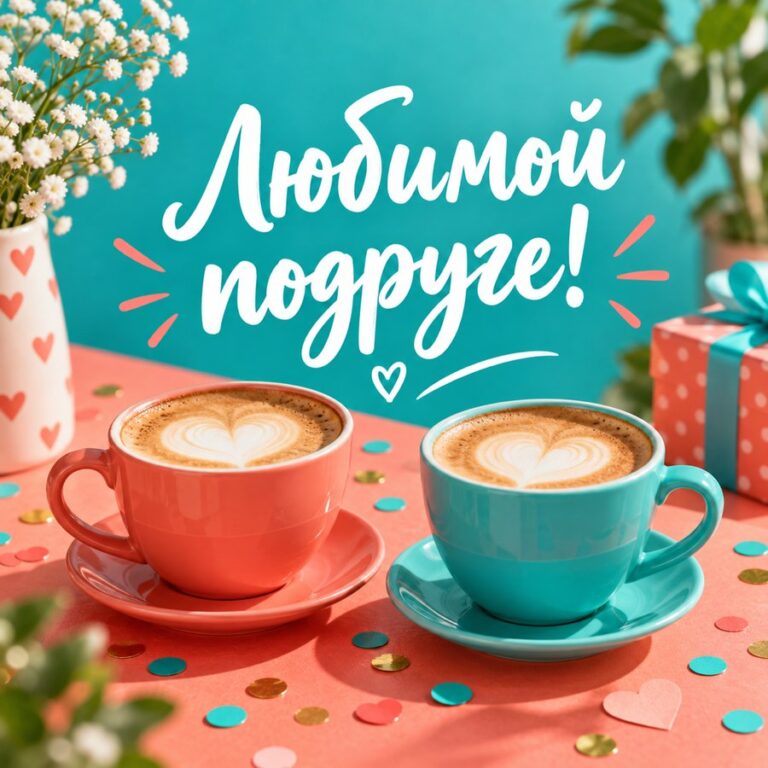 Любимой подруге!