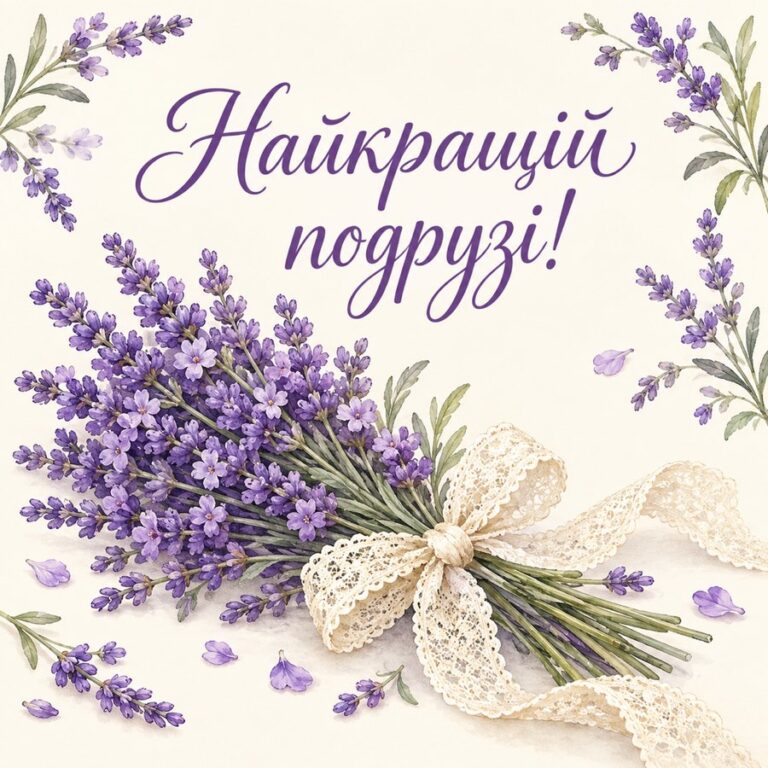 Найкращій подрузі!