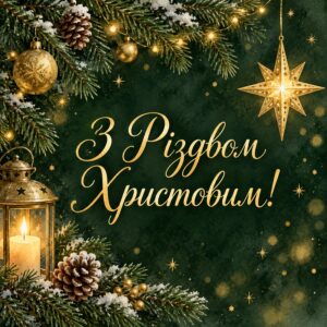 З Різдвом Христовим!