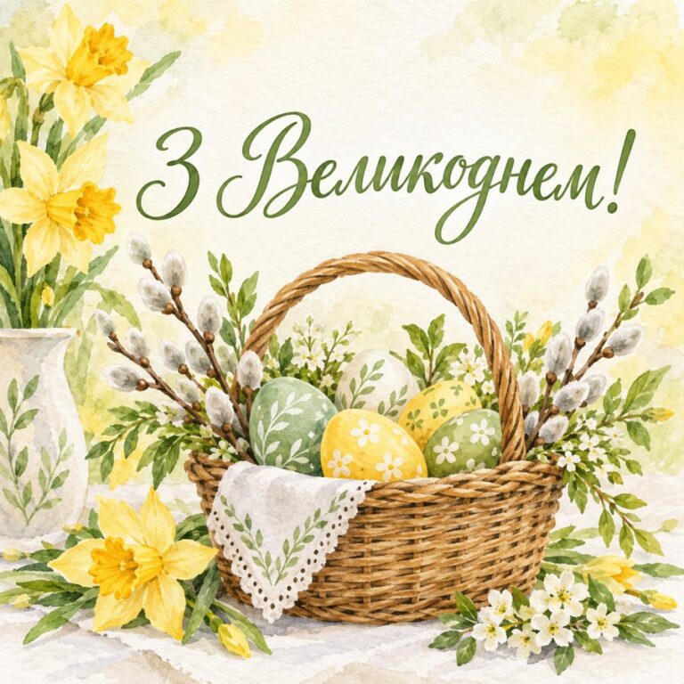 З Великоднем!