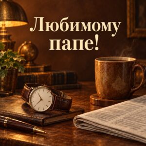 Любимому папе!