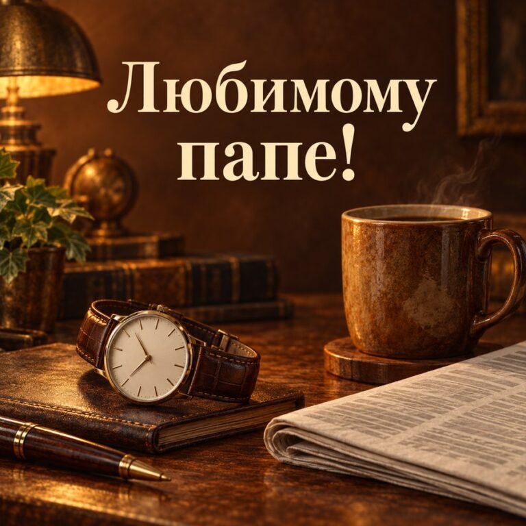 Любимому папе!