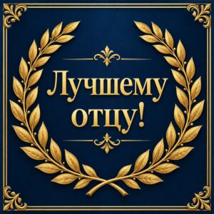 Лучшему отцу!