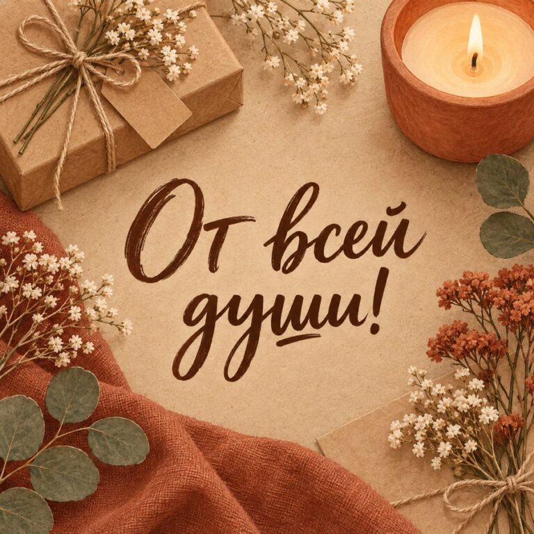 От всей души!