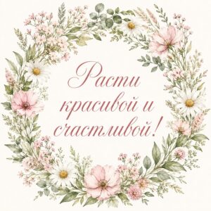Расти красивой и счастливой!