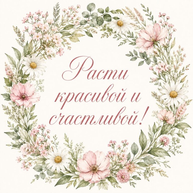 Расти красивой и счастливой!