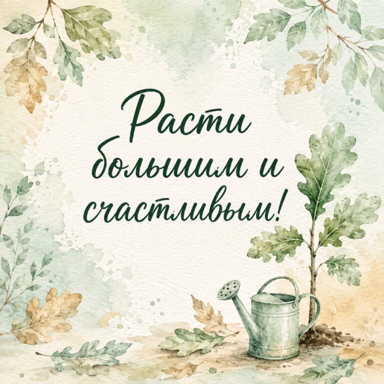 Расти большим и счастливым!