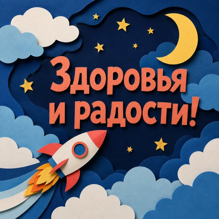 Здоровья и радости!