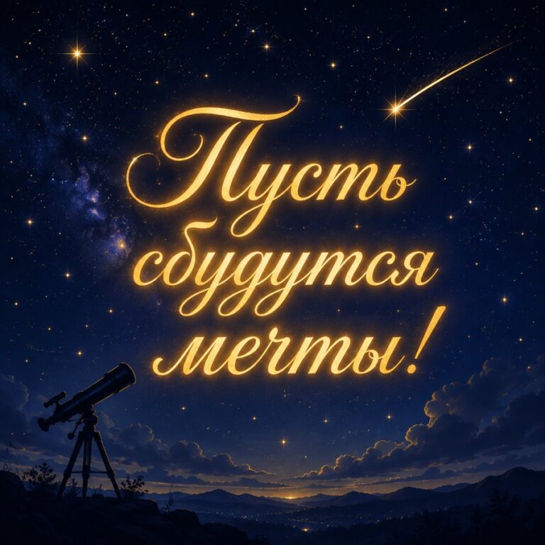 Пусть сбудутся мечты!