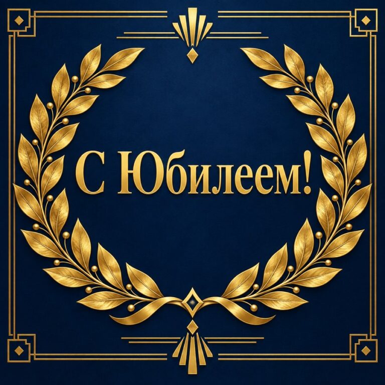 С Юбилеем!