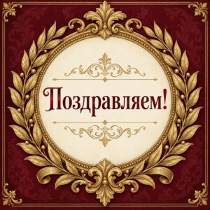 Поздравляем!