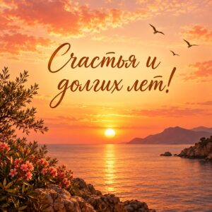 Счастья и долгих лет!
