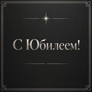 С Юбилеем!