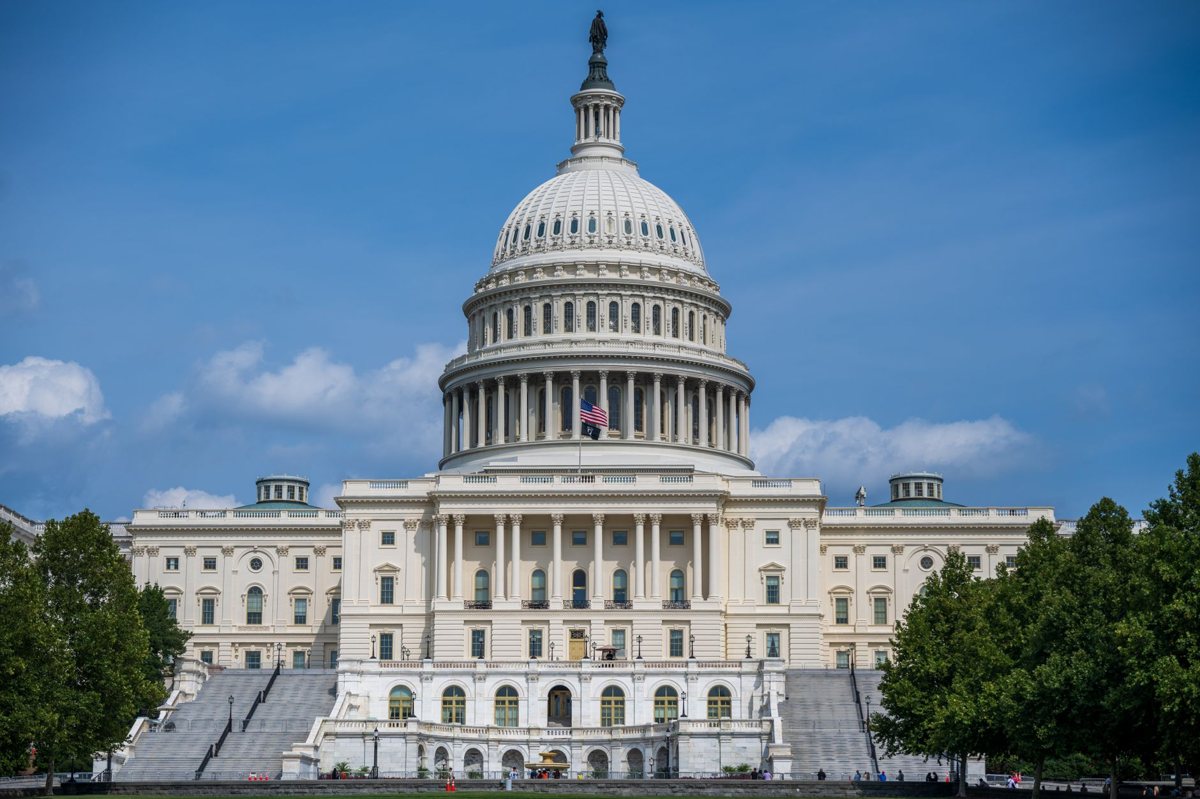 Будівля Капітолію США у Вашингтоні, де засідає Конгрес