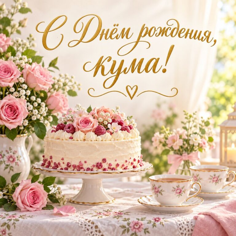 С днём рождения кума - открытка «С Днём рождения, кума!»