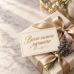 С днём рождения кума - открытка «Всего самого лучшего»