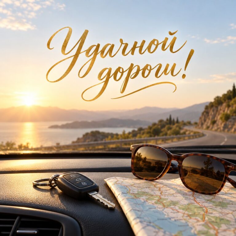 Удачной дороги, счастливого пути - открытка «Удачной дороги!» Удачной дороги, счастливого пути - открытка «Удачной дороги!»